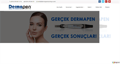 Desktop Screenshot of dermapenturkiye.com